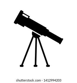 telescope icon vector design template