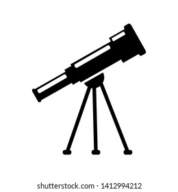 telescope icon vector design template