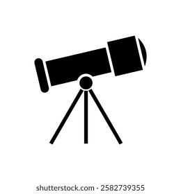 telescope icon vector design templates