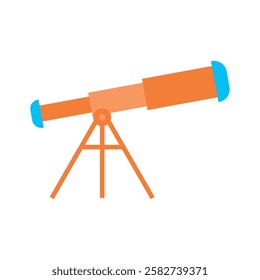 telescope icon vector design templates