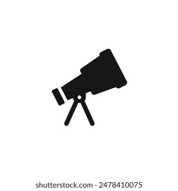 Telescope icon vector. EPS 10 editable vector