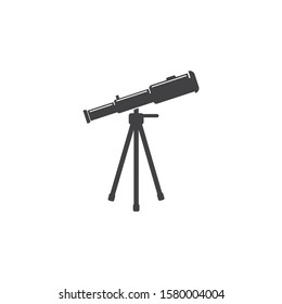 telescope icon vector illustration design template