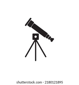 Teleskop-Symbol, Vektorgrafik-Logo