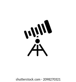 telescope icon in vector. logotype