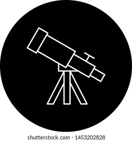 Telescope icon for your project
