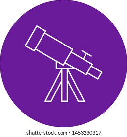 Telescope icon for your project
