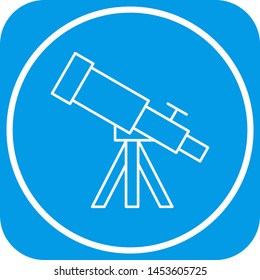 Telescope icon for your project
