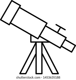 Telescope icon for your project
