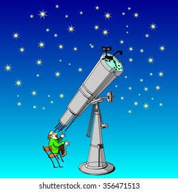Telescope illustration
