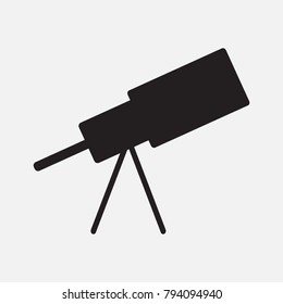 telescope, illustration, eps10