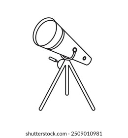 Telescope illustration icon element design