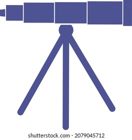 Telescope Isolated Vector icon which can easily modify or edit

