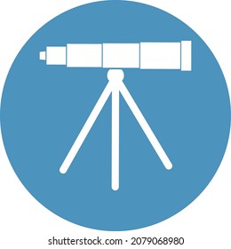 Telescope Isolated Vector icon which can easily modify or edit

