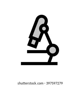 Telescope line icon. Pixel perfect fully editable vector icon suitable for websites, info graphics and print media.