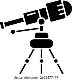 Telescope Line vector Icon Design
