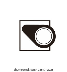 Teleskop Logo Vektorillustration Moderne Vorlage