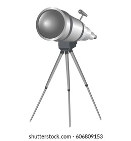 telescope on tripod