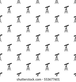 Telescope pattern. Simple illustration of telescope vector pattern for web