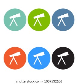 telescope set icons