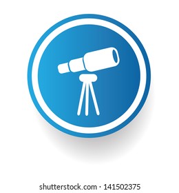 Telescope sign,vector