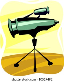  telescope in a tripod	