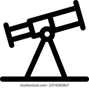 descarga de diseño vectorial del telescopio. 5.º escalada