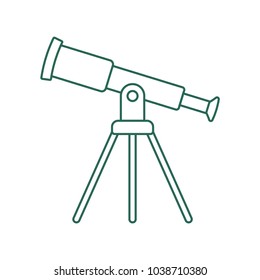 telescope drawing cartoon