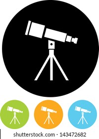 Telescope Vector Icon 