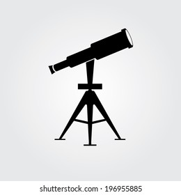 Telescope Vector Icon