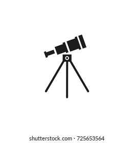 telescope vector icon