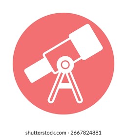  Telescope Vector icon which can easily modify or edit
