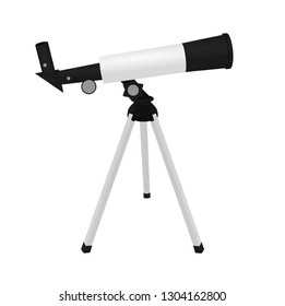 Telescope. vector illustration