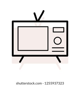 Television   antenna   screen  