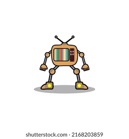 television character mascot vector illustration, perfect for icons, posters, advertisements, templates, logos, mascots, etc