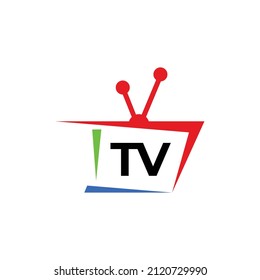Television Colorful Business Logo Design