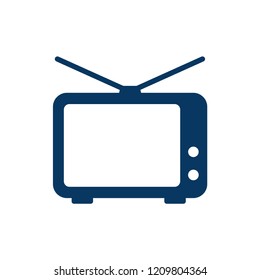 television - communication icon vector