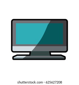 television display plasma shadow