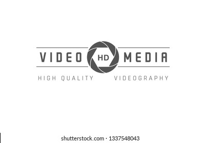 Television emblem isolated on white background. Vector label, sign and logo tv.