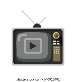 television flat icon