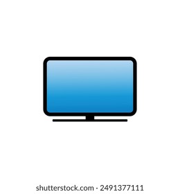 Television icon, color can be changed according to needs