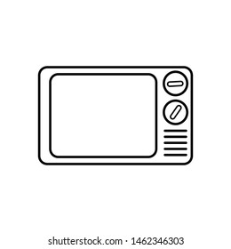 Television icon design template vector