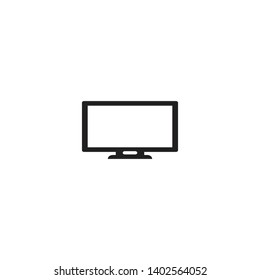 TELEVISION ICON  DESIGN , VECTOR EPS10