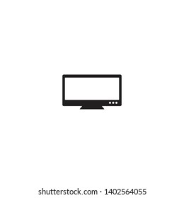 TELEVISION ICON  DESIGN , VECTOR EPS10