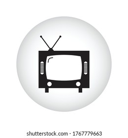 Television icon design. vector illustration