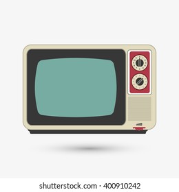 Television icon design, vector illustration
