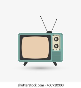 Television icon design, vector illustration