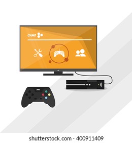 television icon design, vector illustration