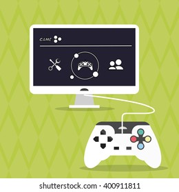 television icon design, vector illustration