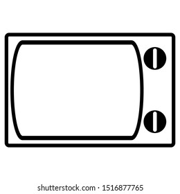 television icon design vector template