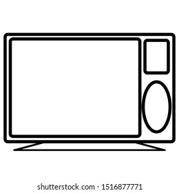 television icon design vector template